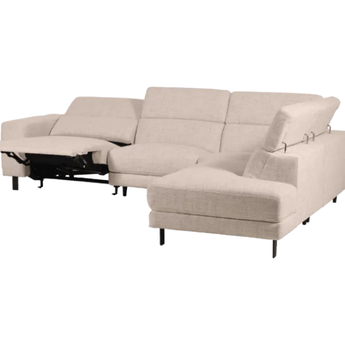 Salon d'angle avec chaise longue KM.6830 beige