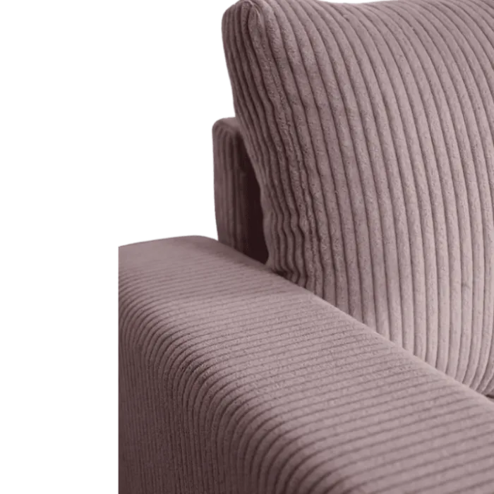 Salon d'angle convertible Golf marron
