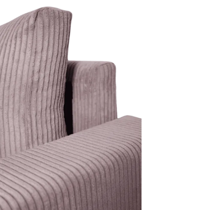 Salon d'angle convertible Golf marron