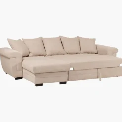 Salon d'angle convertible Java Beige ( mini latte )