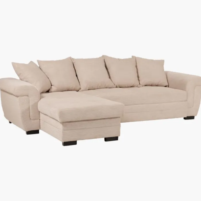 Salon d'angle convertible Java Beige ( mini latte )