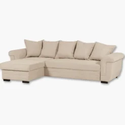 Salon d'angle convertible Java Beige ( mini latte )
