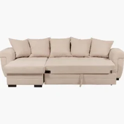 Salon d'angle convertible Java Beige ( mini latte )