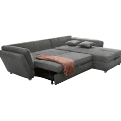 Salon d'angle convertible Jengen gris