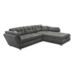 Salon d'angle convertible Jengen gris