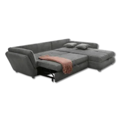 Salon d'angle convertible Jengen gris