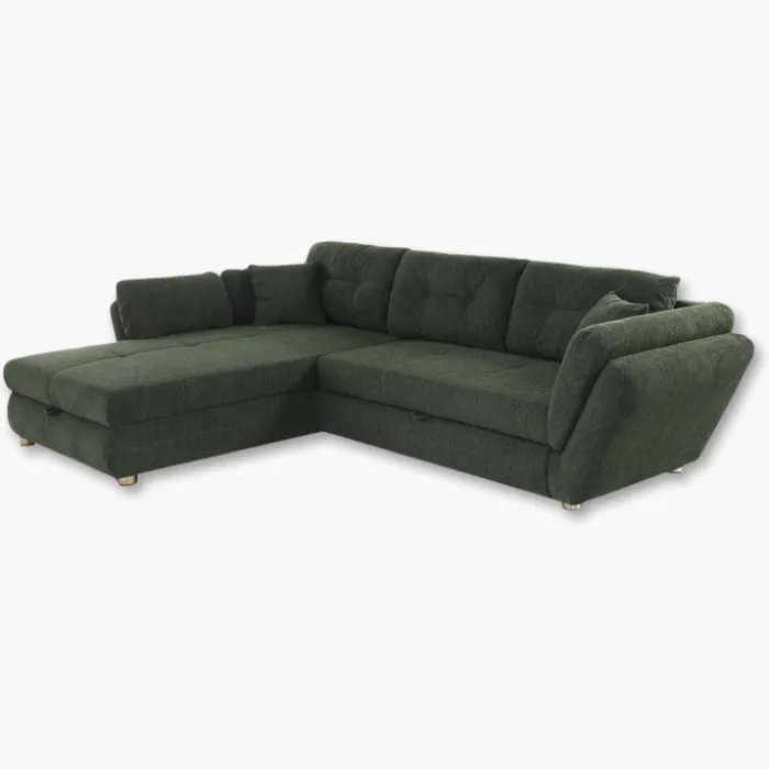 salon d'angle convertible Jengen vert