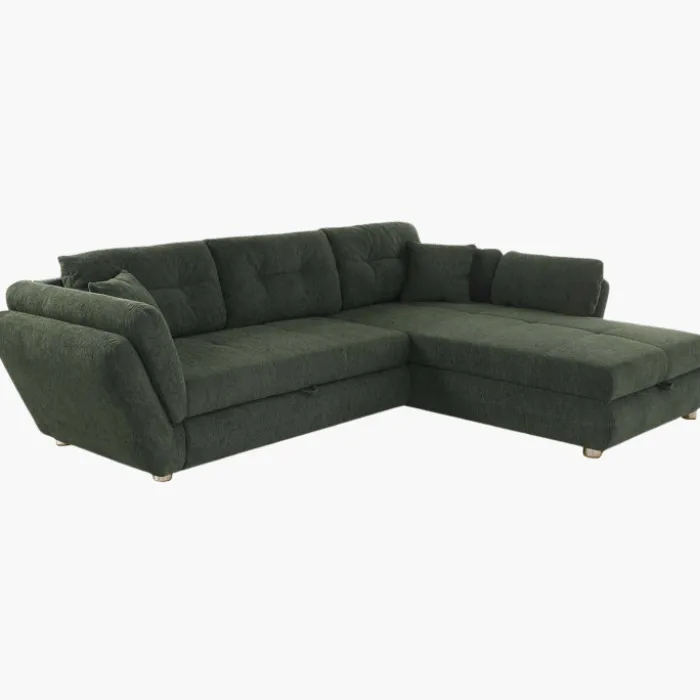 salon d'angle convertible Jengen vert