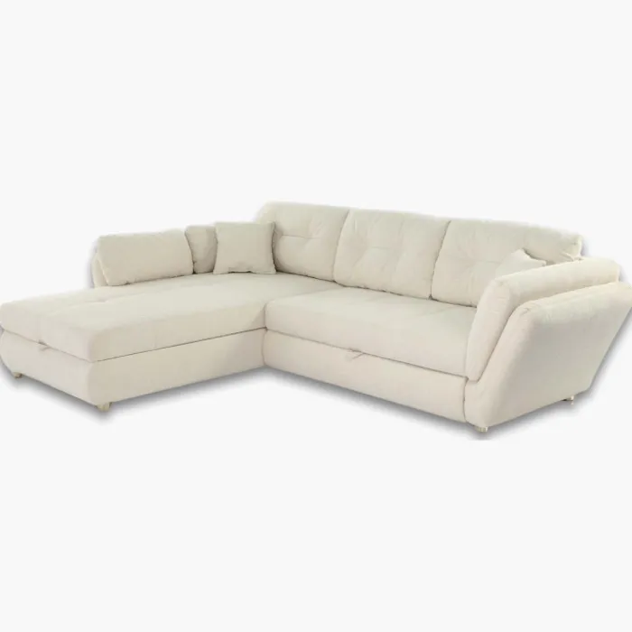 salon d'angle convertible Jengen beige