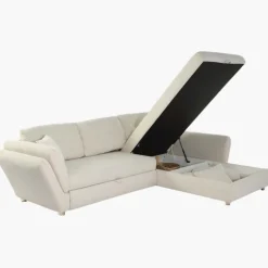 salon d'angle convertible Jengen beige
