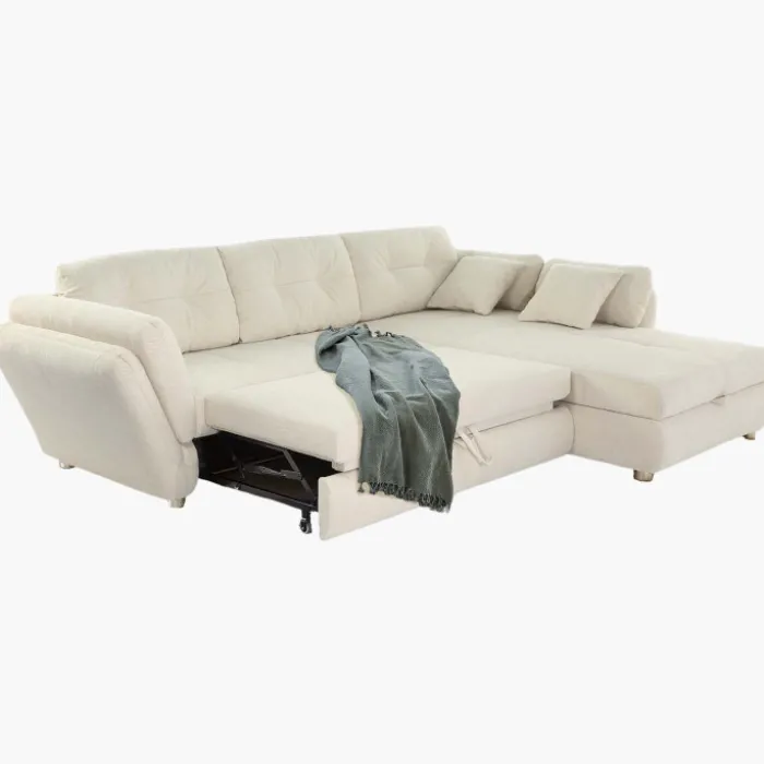 salon d'angle convertible Jengen beige