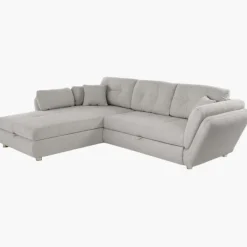 salon d'angle convertible Jengen Gris clair
