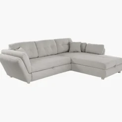 salon d'angle convertible Jengen Gris clair