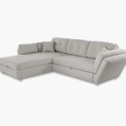 salon d'angle convertible Jengen Gris clair