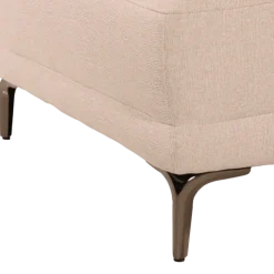 Salon d'angle droit Cologne Beige avec relax électrique