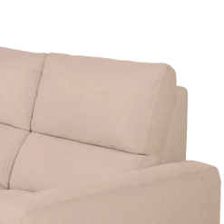 Salon d'angle droit Cologne Beige avec relax électrique