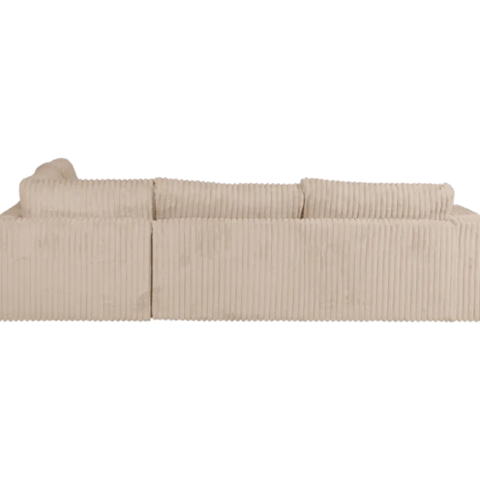Salon d'angle droit Mojo beige