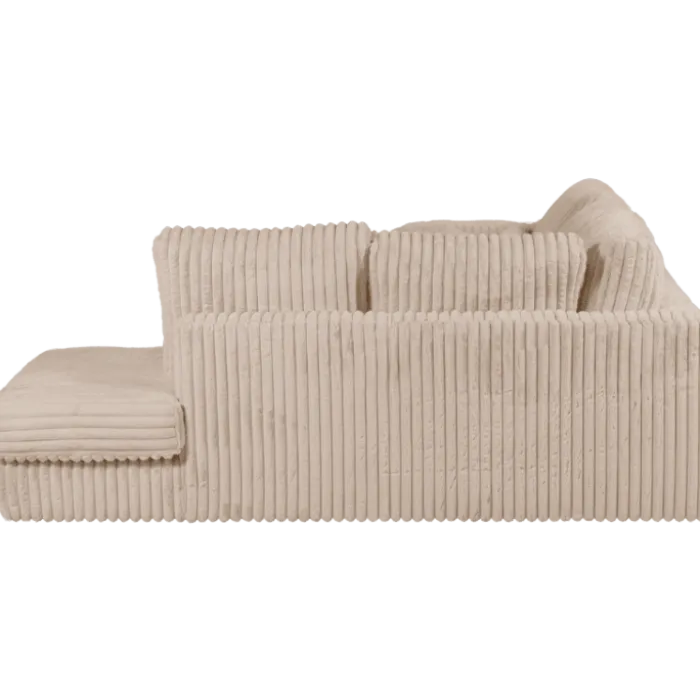 Salon d'angle droit Mojo beige