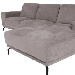 Salon d'angle droit Murcia gris