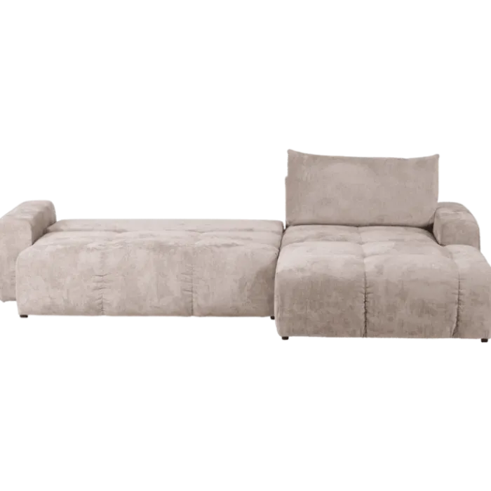 Salon d'angle droit New Atlantic beige