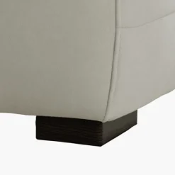 salon d'angle droit Saphire 2 + cl blanc