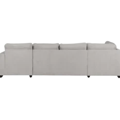 Salon d'angle droit Split gris