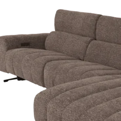 Salon d'angle droit Willow gris anthracite