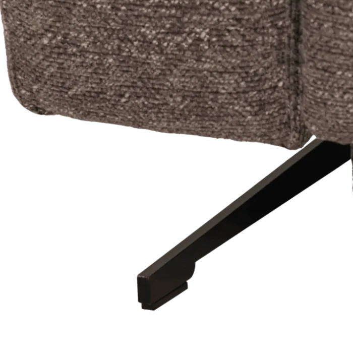 Salon d'angle droit Willow gris anthracite