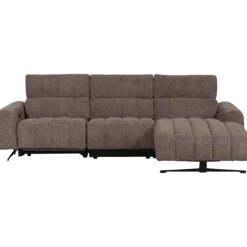 Salon d'angle droit Willow gris anthracite
