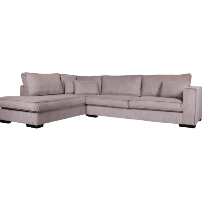 Salon d'angle gauche Brussels marron