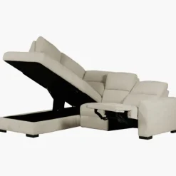 Salon d'angle gauche Maeve ivory