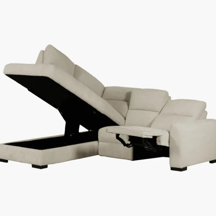 Salon d'angle gauche Maeve ivory