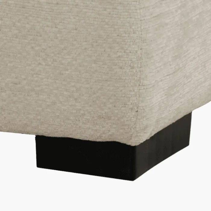 Salon d'angle gauche Maeve ivory
