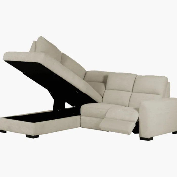 Salon d'angle gauche Maeve ivory