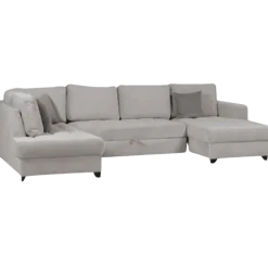 Salon d'angle gauche Split gris