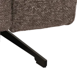 Salon d'angle gauche Willow gris foncé