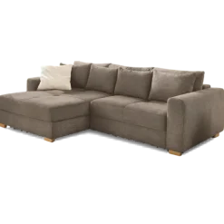 Salon d'angle Kampen taupe