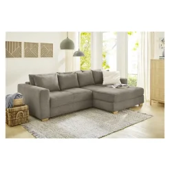 Salon d'angle Kampen taupe