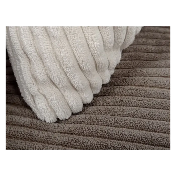 Salon d'angle Kampen taupe