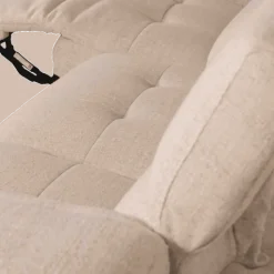 Salon d'angle KM,7932 avec chaise longue et relax éléctrique
