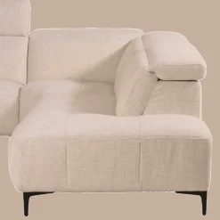 Salon d'angle KM,7932 avec chaise longue et relax éléctrique