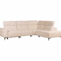 Salon d'angle KM,7932 avec chaise longue et relax éléctrique