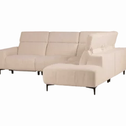 Salon d'angle KM,7932 avec chaise longue et relax éléctrique
