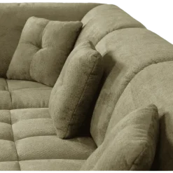 Salon d'angle Korfu beige/taupe