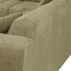 Salon d'angle Korfu beige/taupe