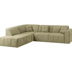 Salon d'angle Korfu beige/taupe