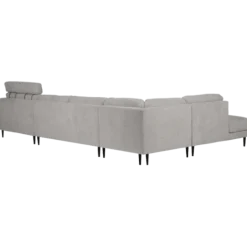 Salon d'angle Malibu gris
