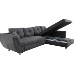Salon d'angle Maranello gris
