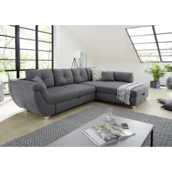 Salon d'angle Maranello gris