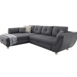 Salon d'angle Maranello gris